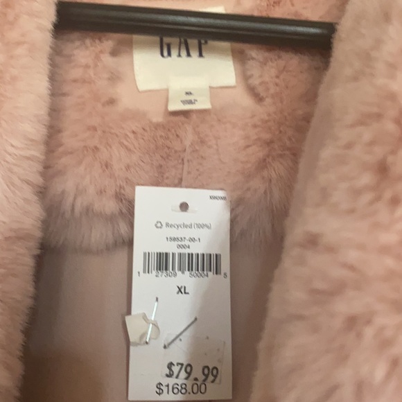 NWT GAP XL Faux Fur Jacket - Picture 2 of 2